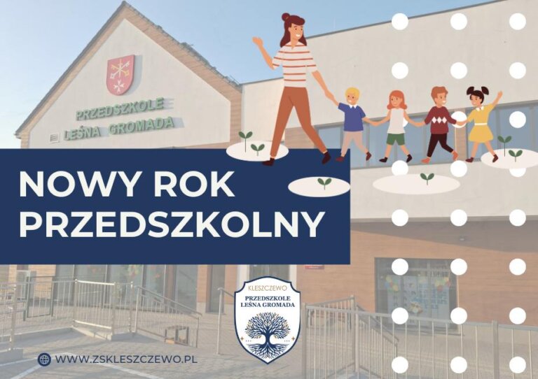 Baner nowy rok przedszkolny