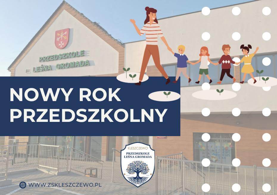 Baner nowy rok przedszkolny